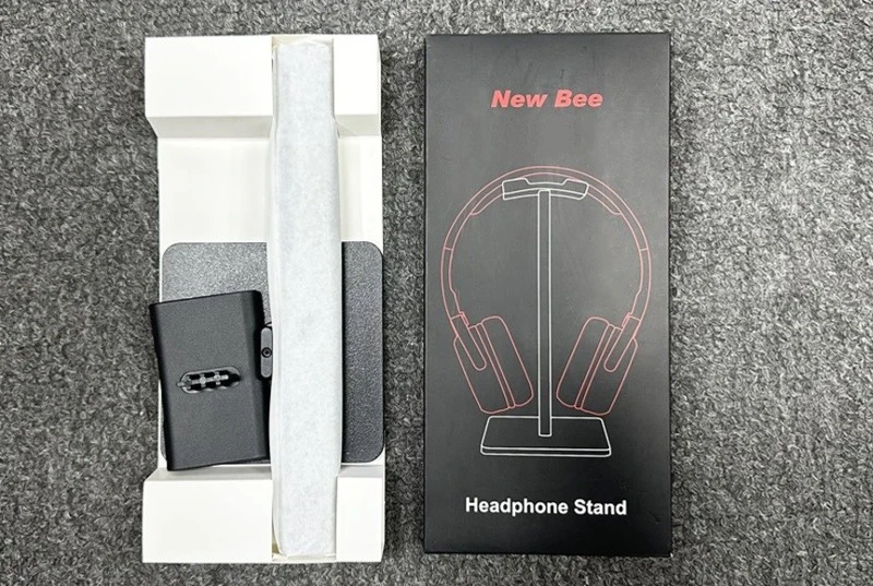 New Bee Support Custom Headphone Stand with Environmental Paper Packaging New Bee Support Custom Headphone Stand with Environmental Paper Packaging